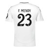 Virallinen Fanipaita Real Madrid F. Mendy 23 Kotipelipaita 2024-25 - Miesten